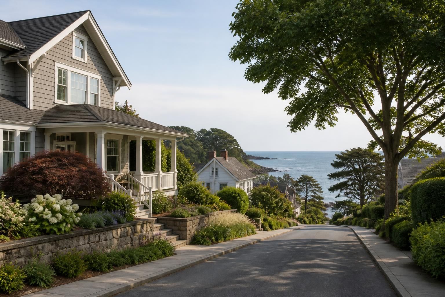 Tidy Edmonds neighborhood with a calm coastal residential feel